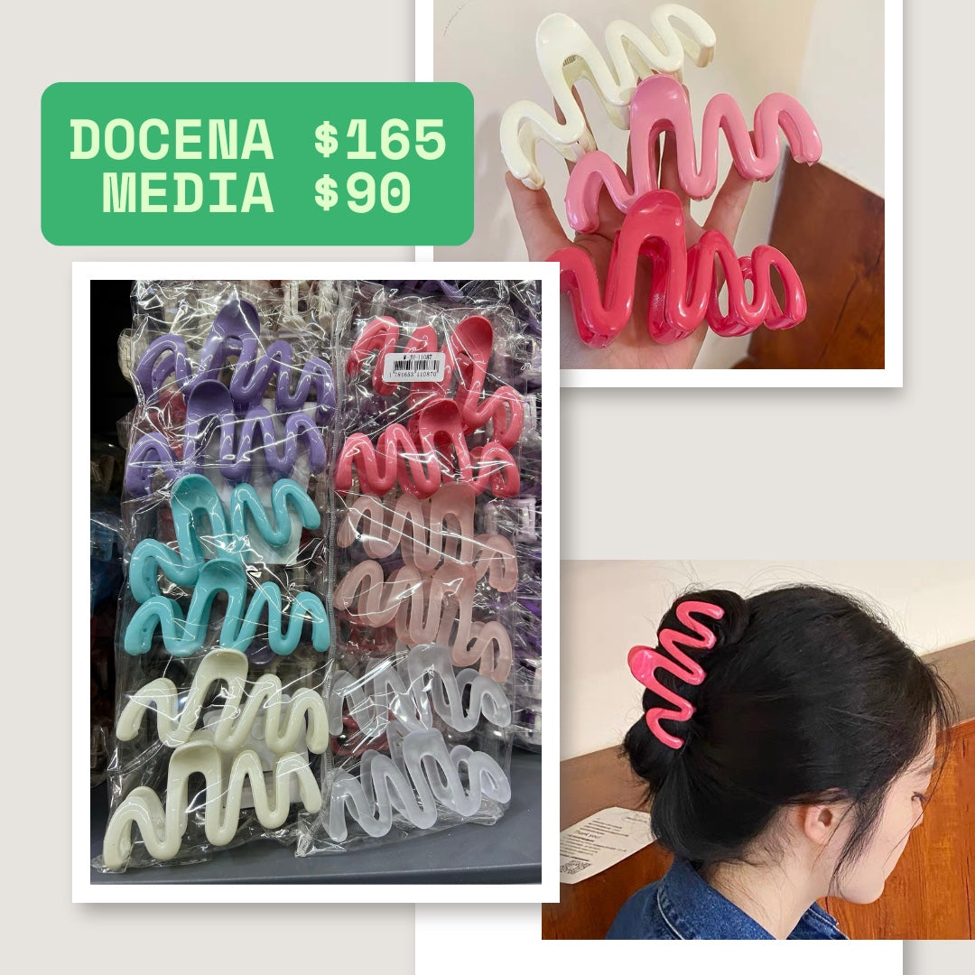 pinza gusano de colores, codigo a609
