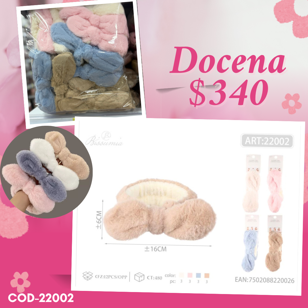 dimana skyn de peluche de colores, docena, codigo 22002