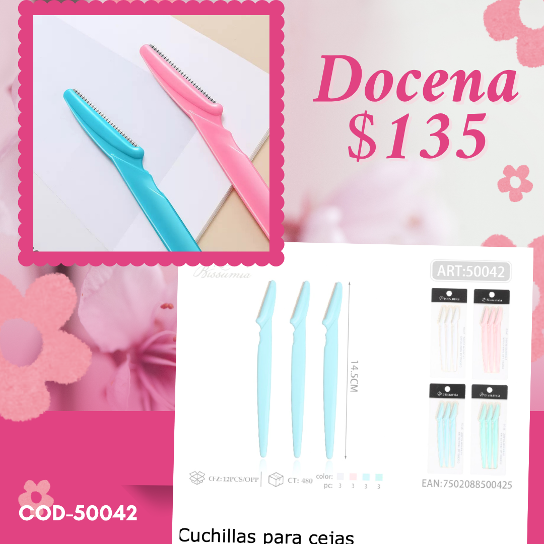 set de 3 perfiladores, 12 sets, codigo
