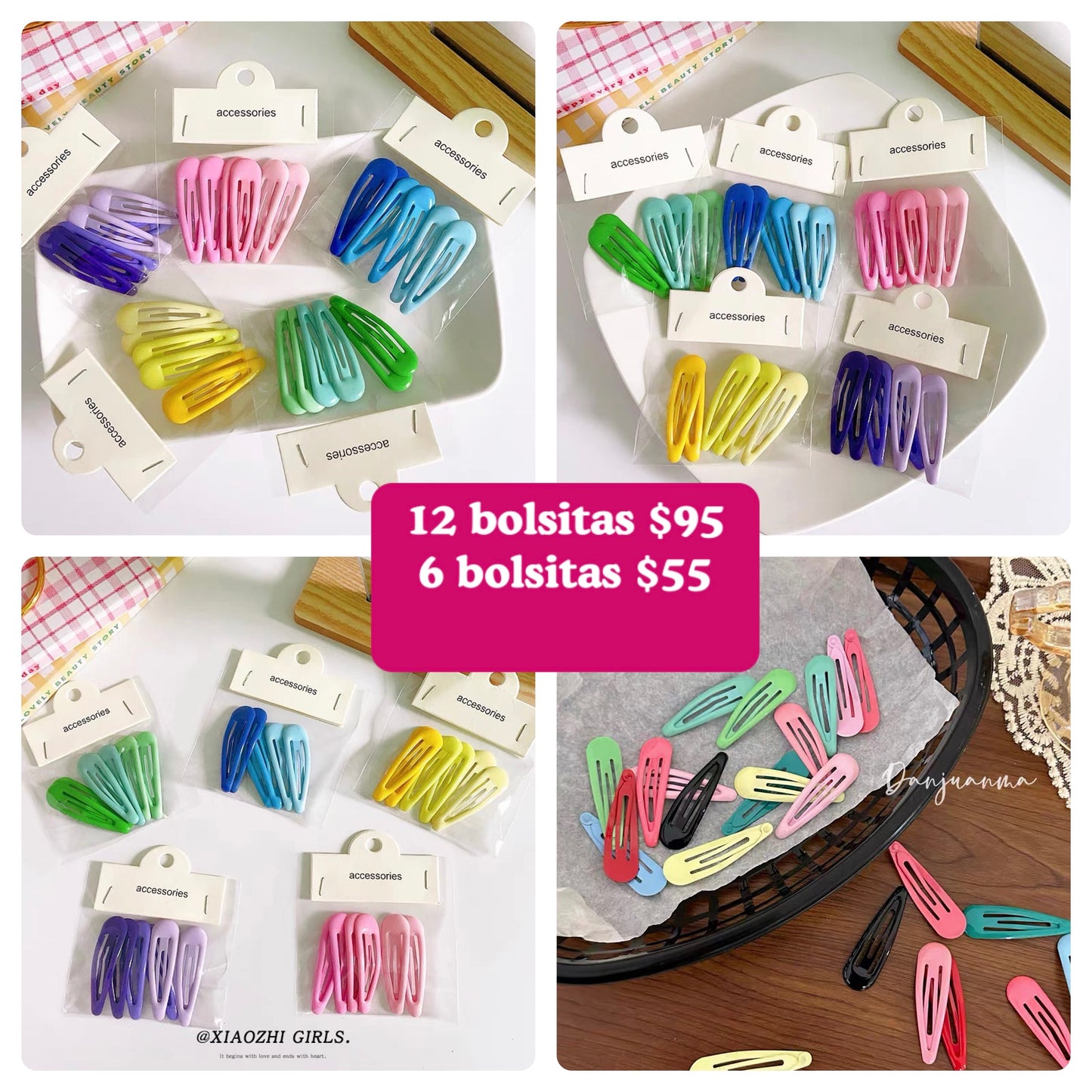 Cucas de colores,código A814