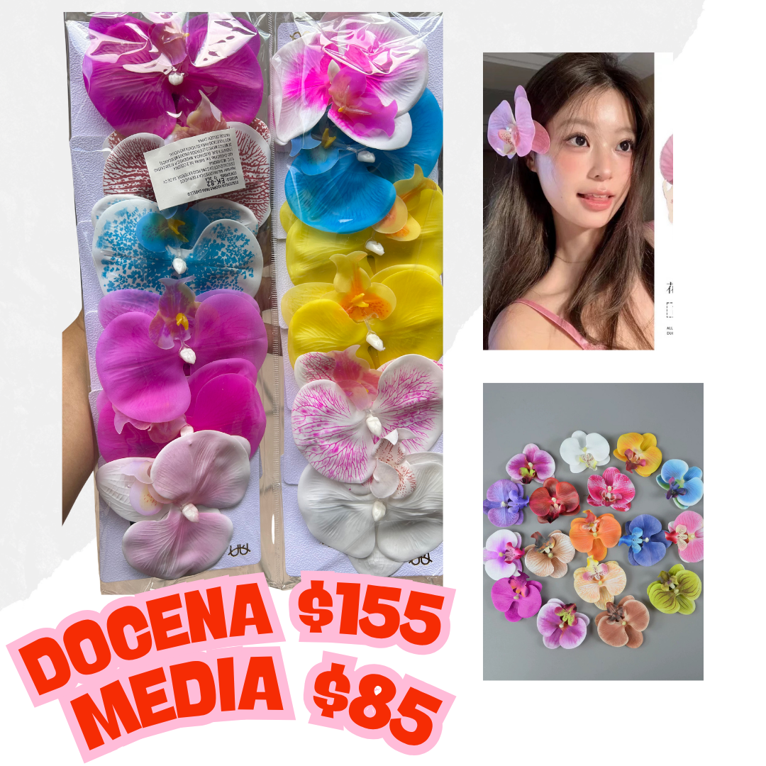 Broche de flor, codigo a76