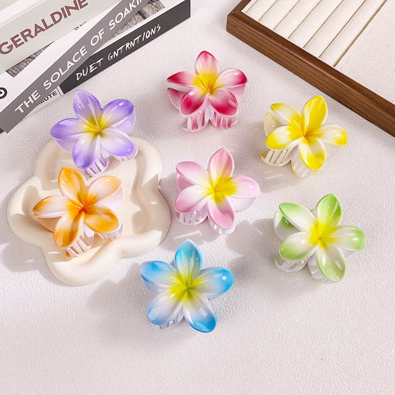 Pinza hawaiana con centro amarillo, codigo JH08521