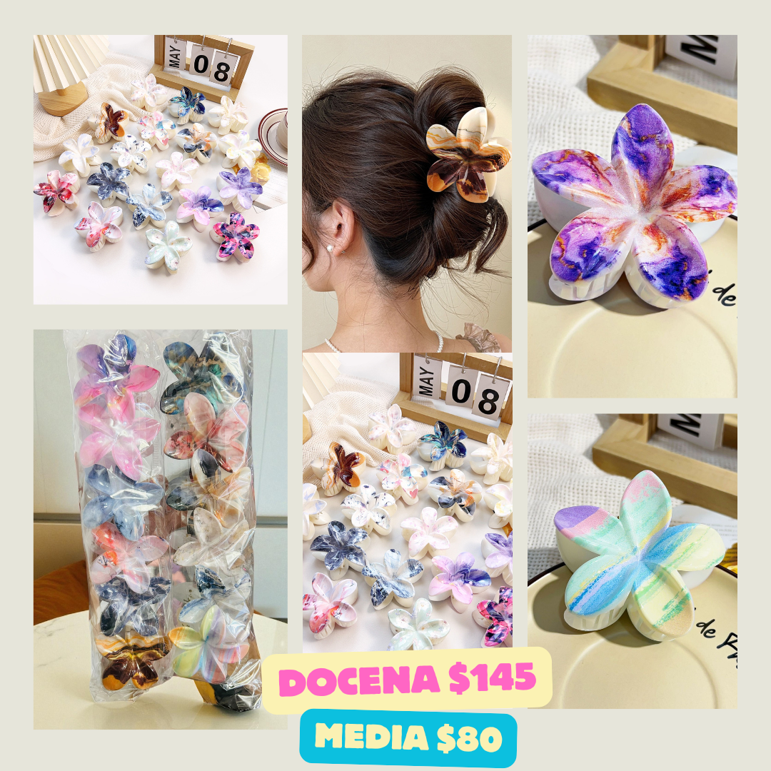 pinza hawaiana de diseños, codigo a8