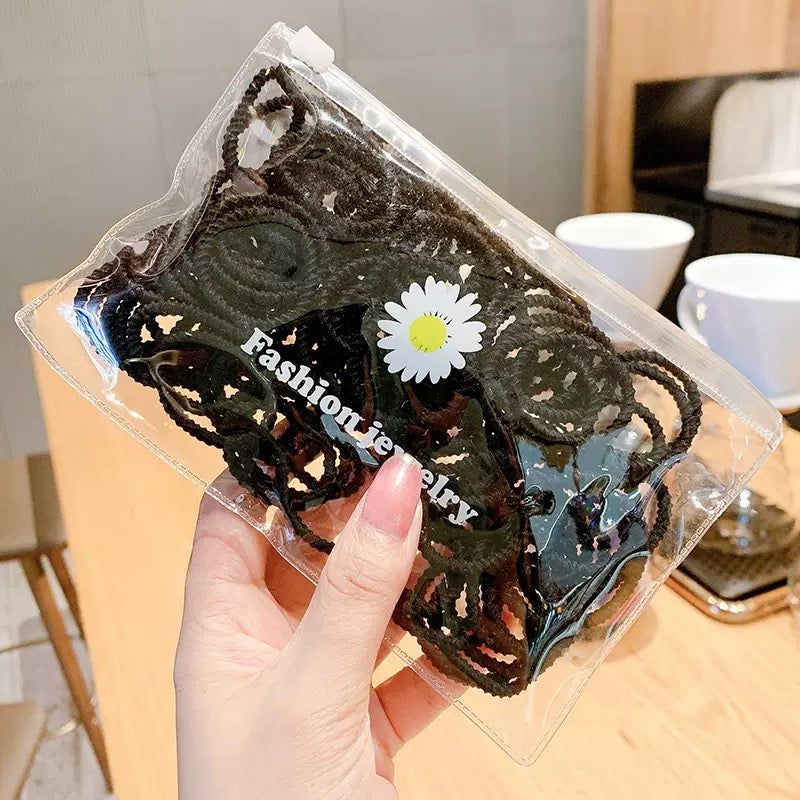 liga negra en bolsa ziploc, codigo XX09