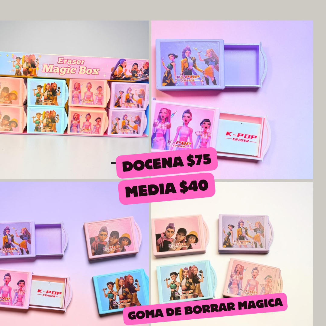 Goma magica k-pop, codigo a403