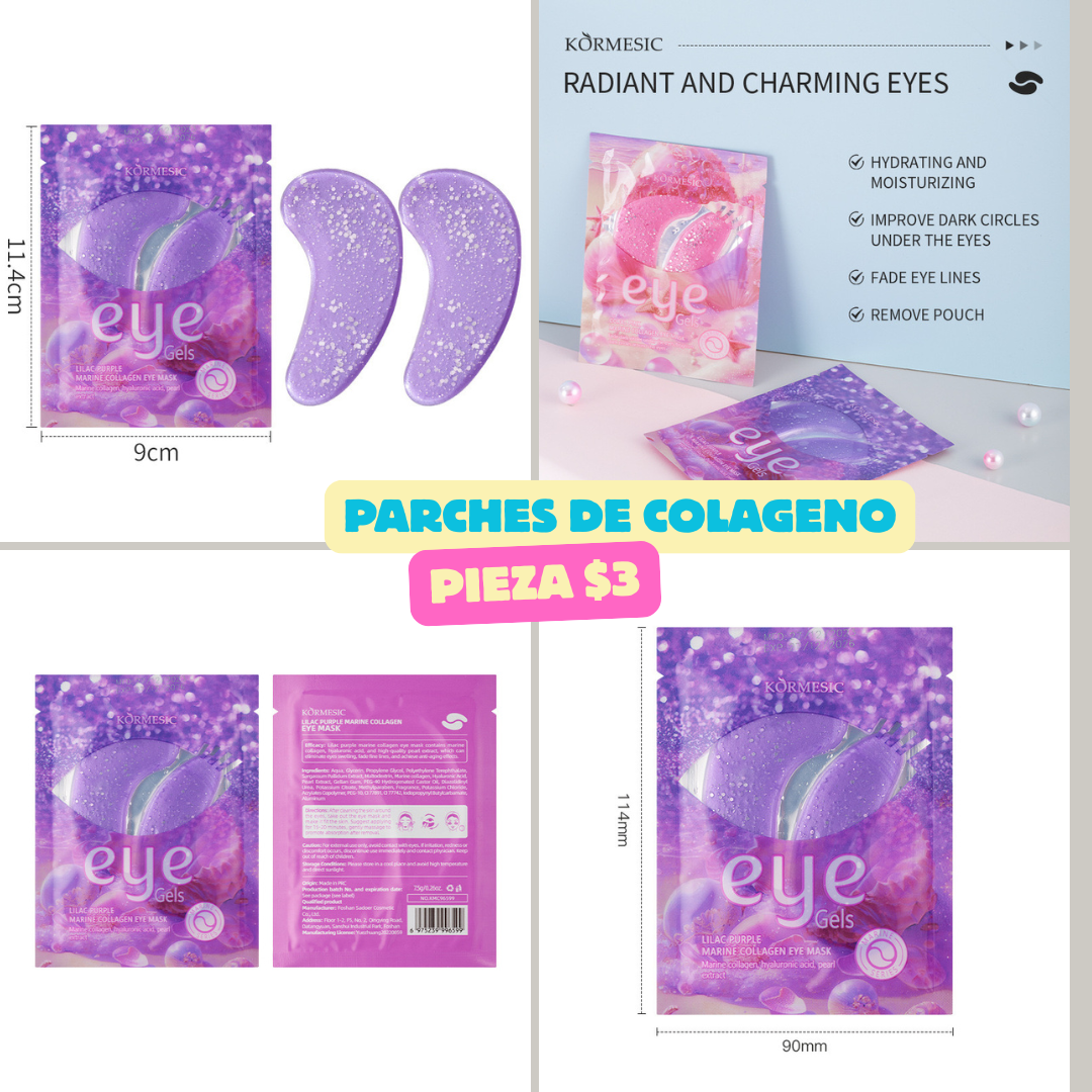 parches de colageno, pieza, codigo a43