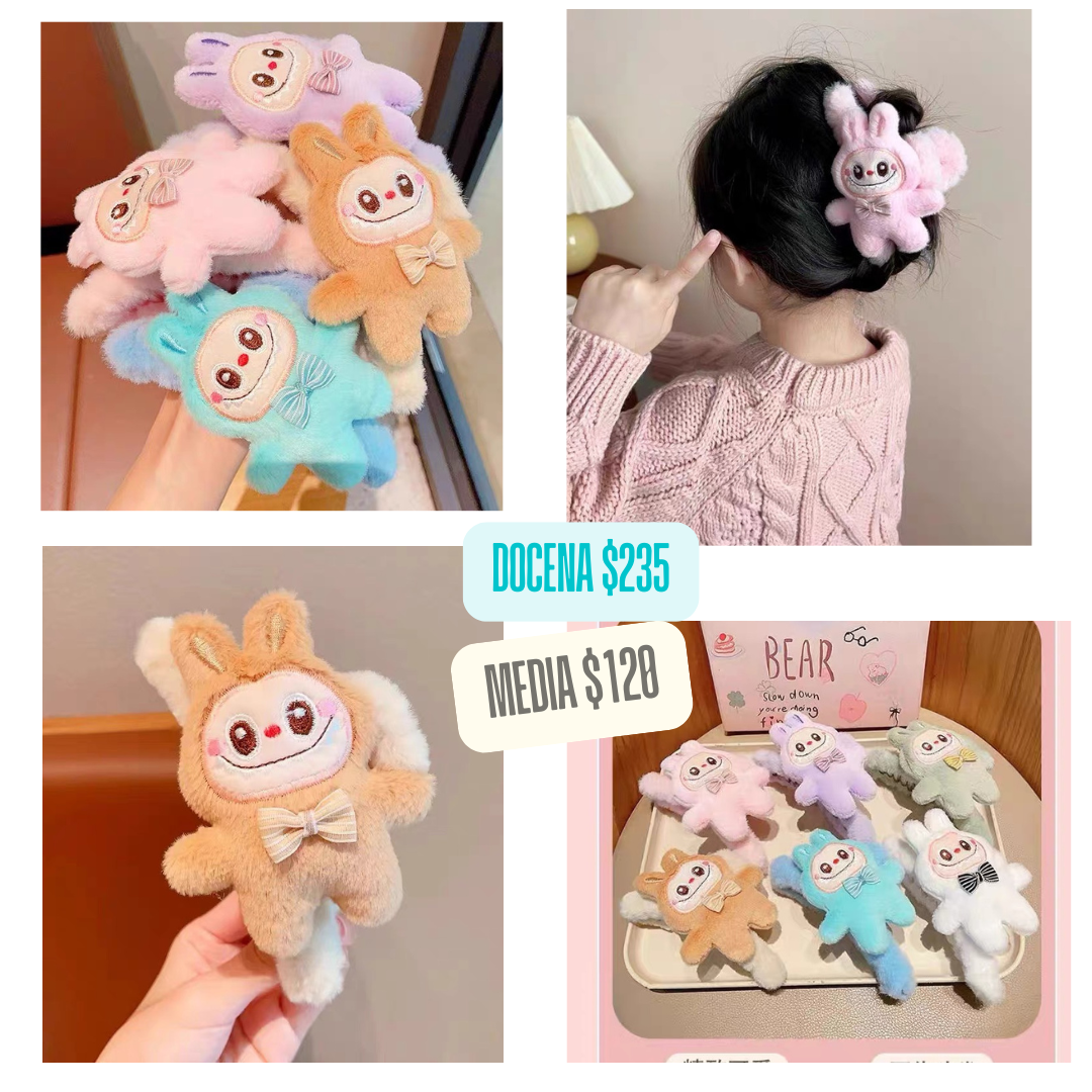 pinza de peluche labubu, codigo a16