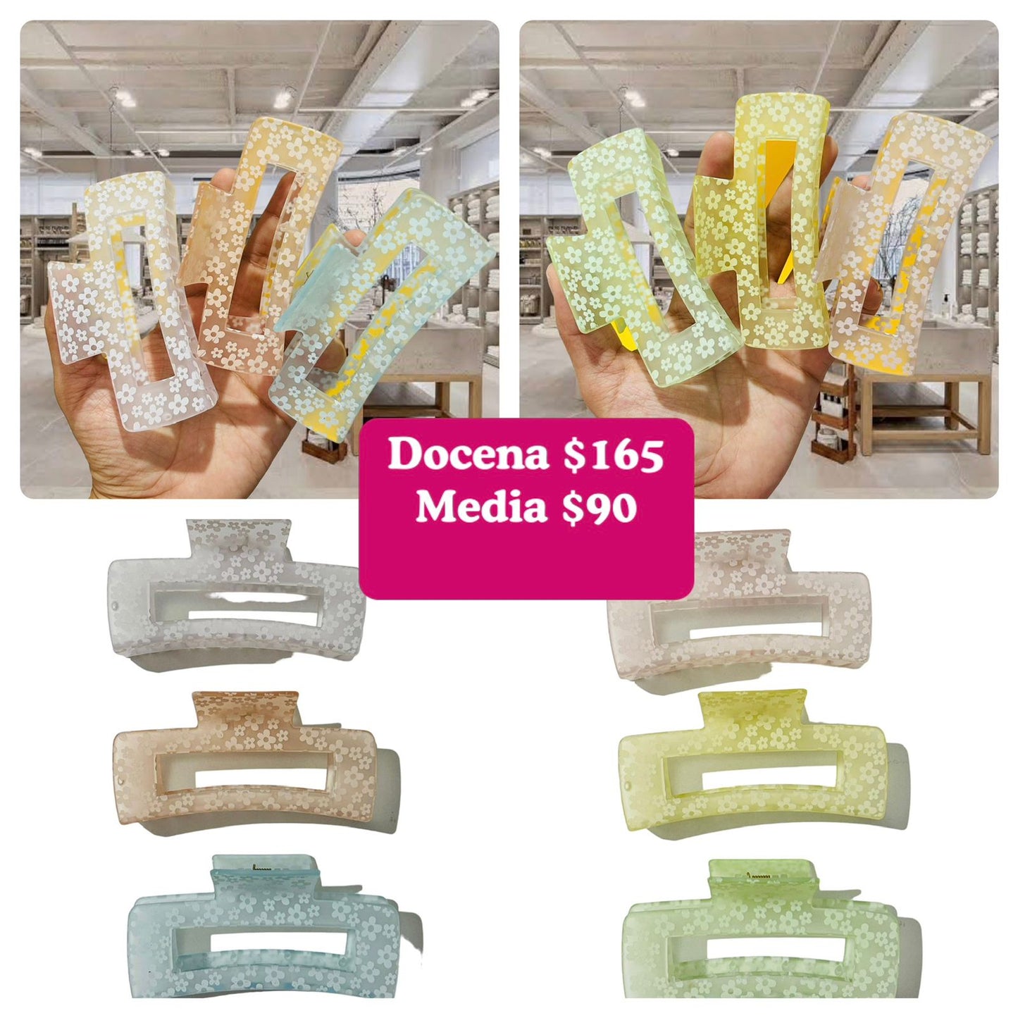 Pinza flores codigo A276BIS
