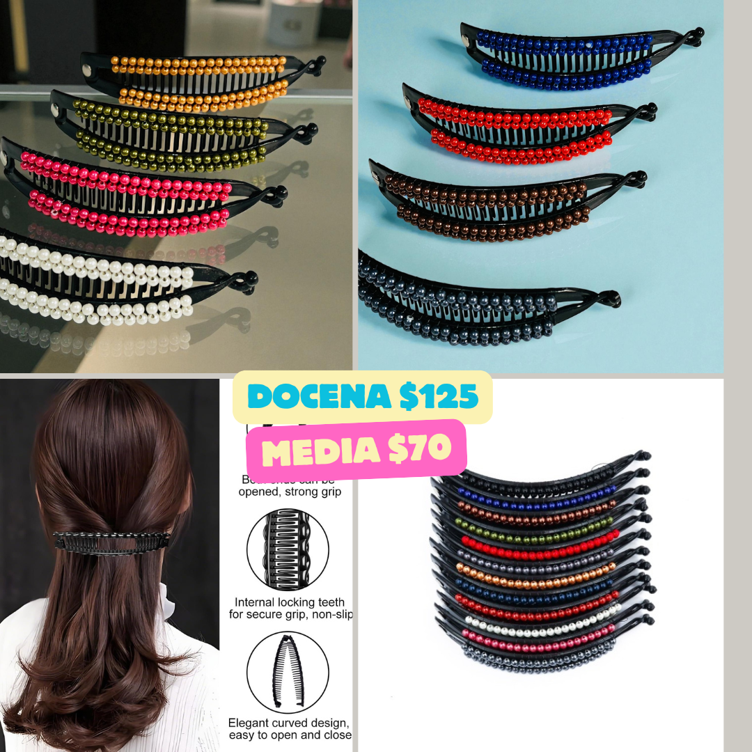 banana de perlas de colores codigo a802