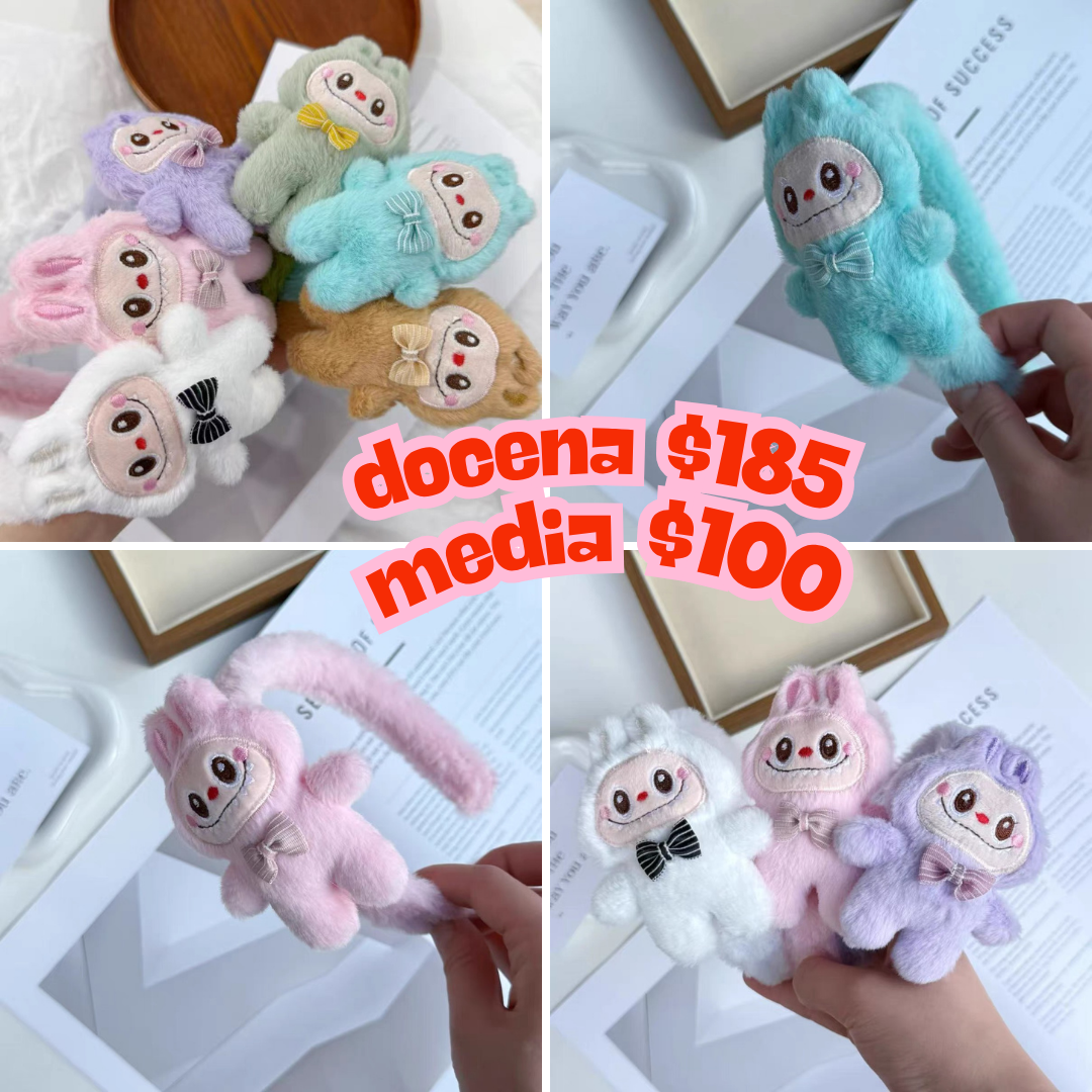 Diadema labbubu, codigo a39