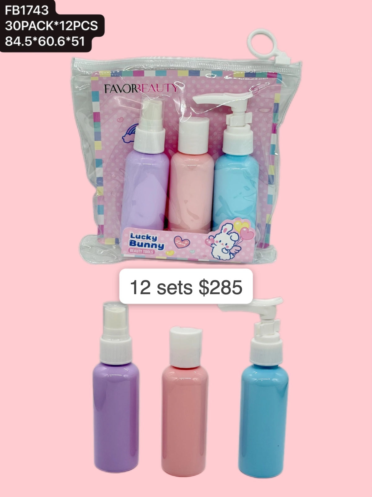 bolsas con botes de viajes, 12 bolsas, codigo fb1743