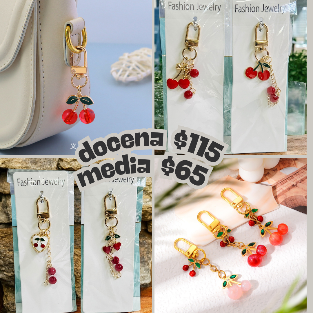 llavero de cerezas, codigo a408BIS-1