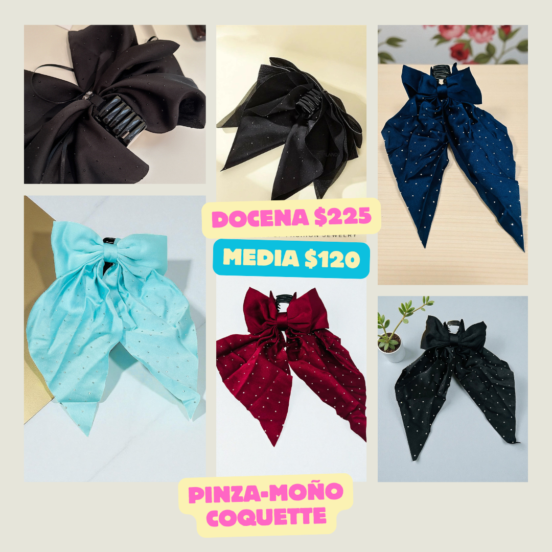 pinza de moño coquetee, codigo a246