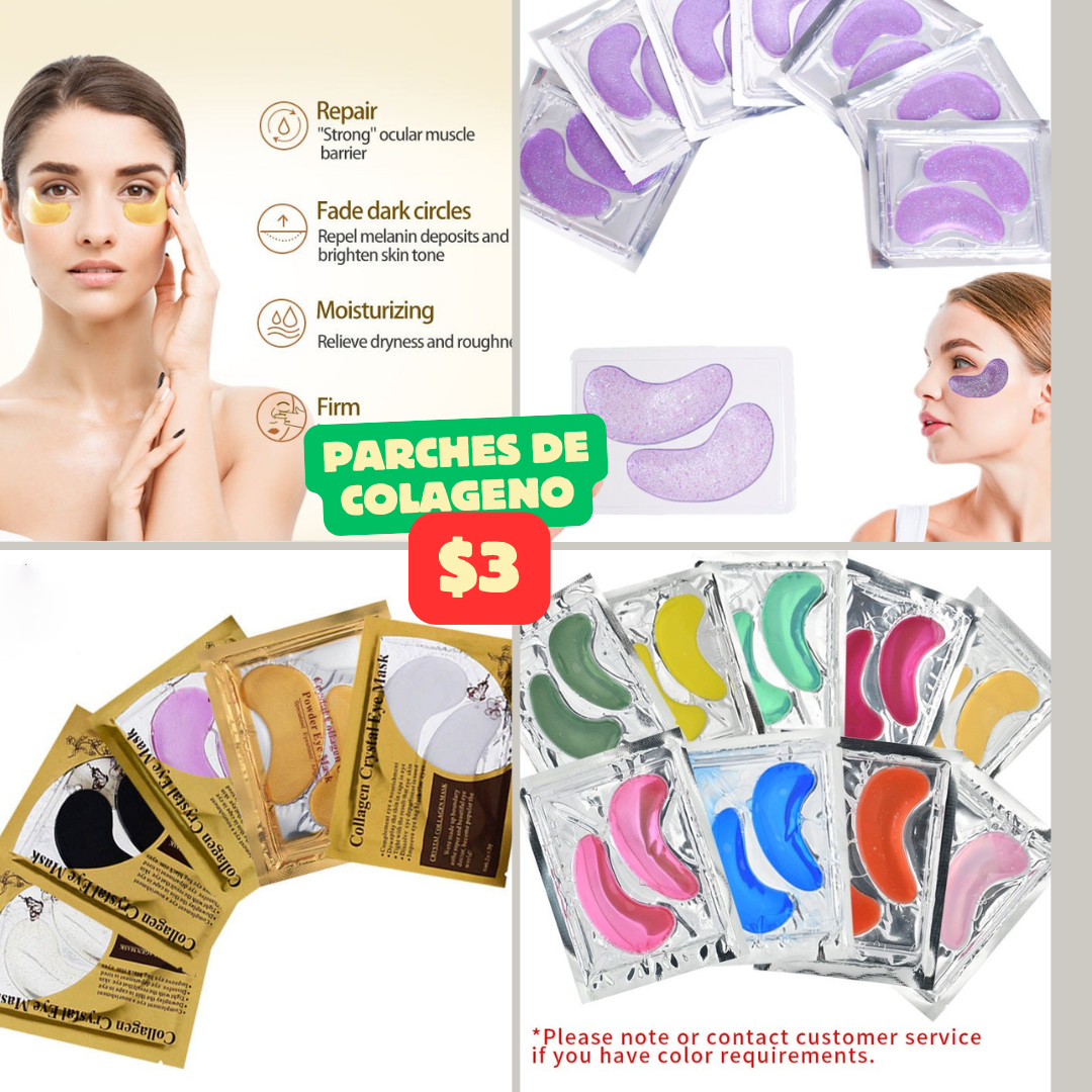 parches por pieza, de colágeno, codigo a43