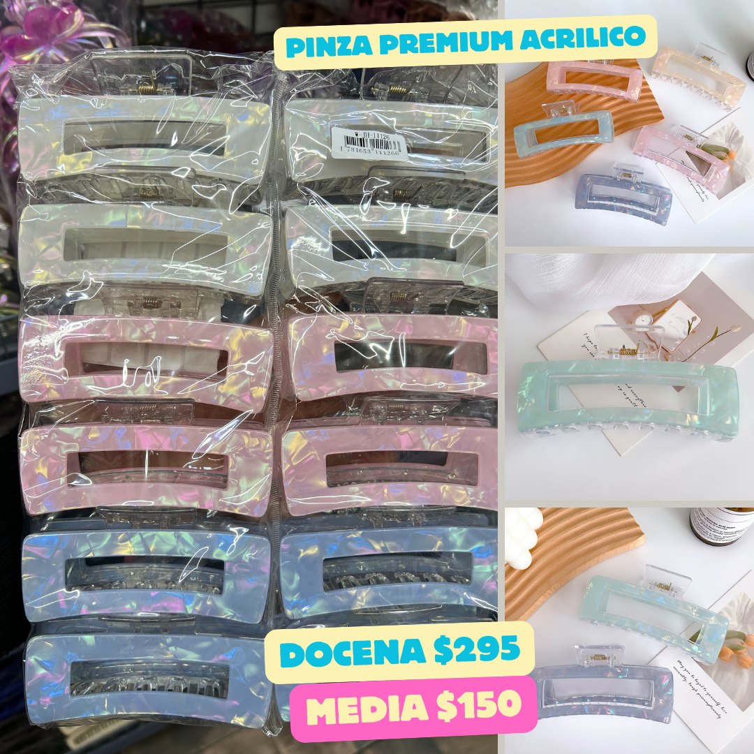 pinza acrilico premium codigo a91bis