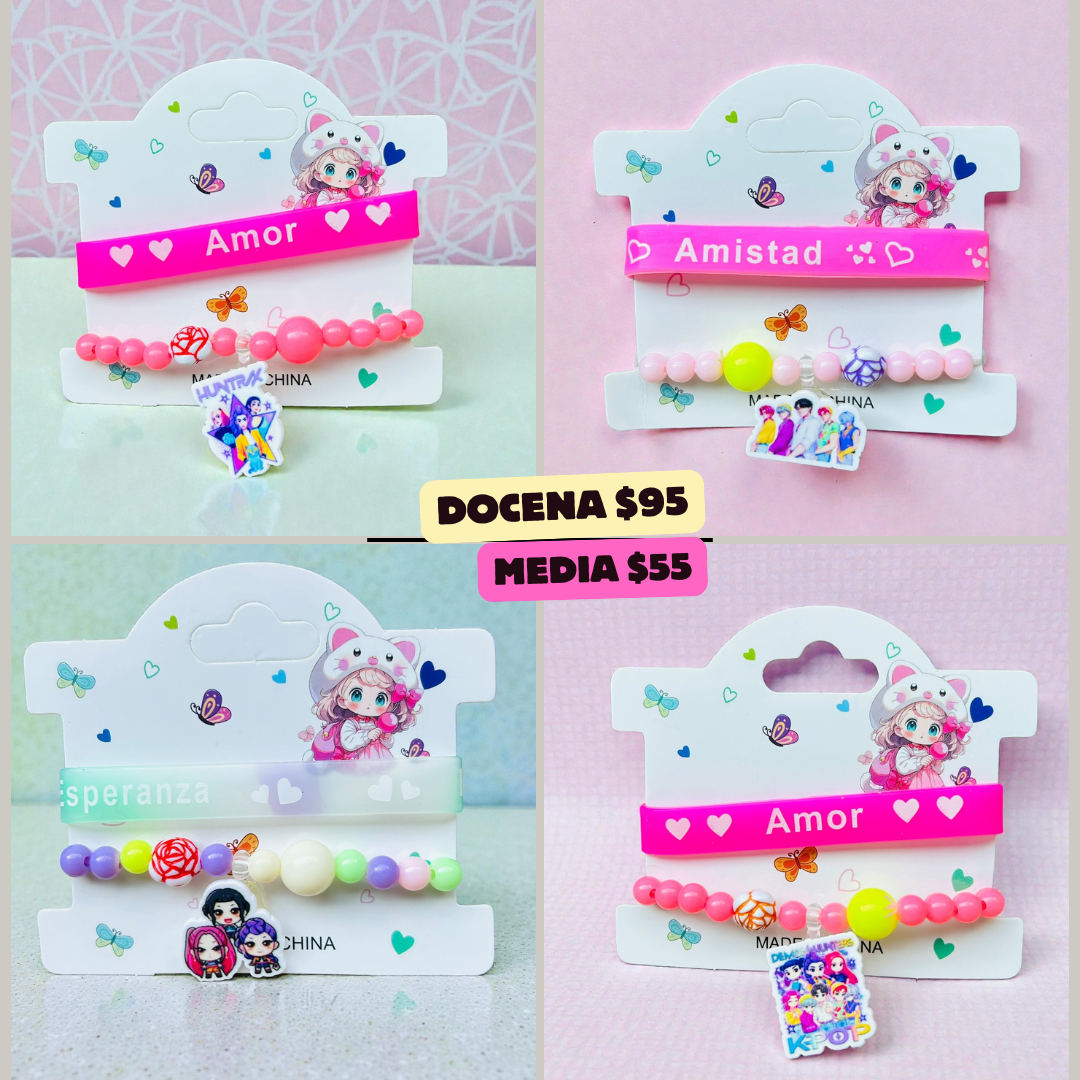 pulsera de amistad kpop, codigo a33