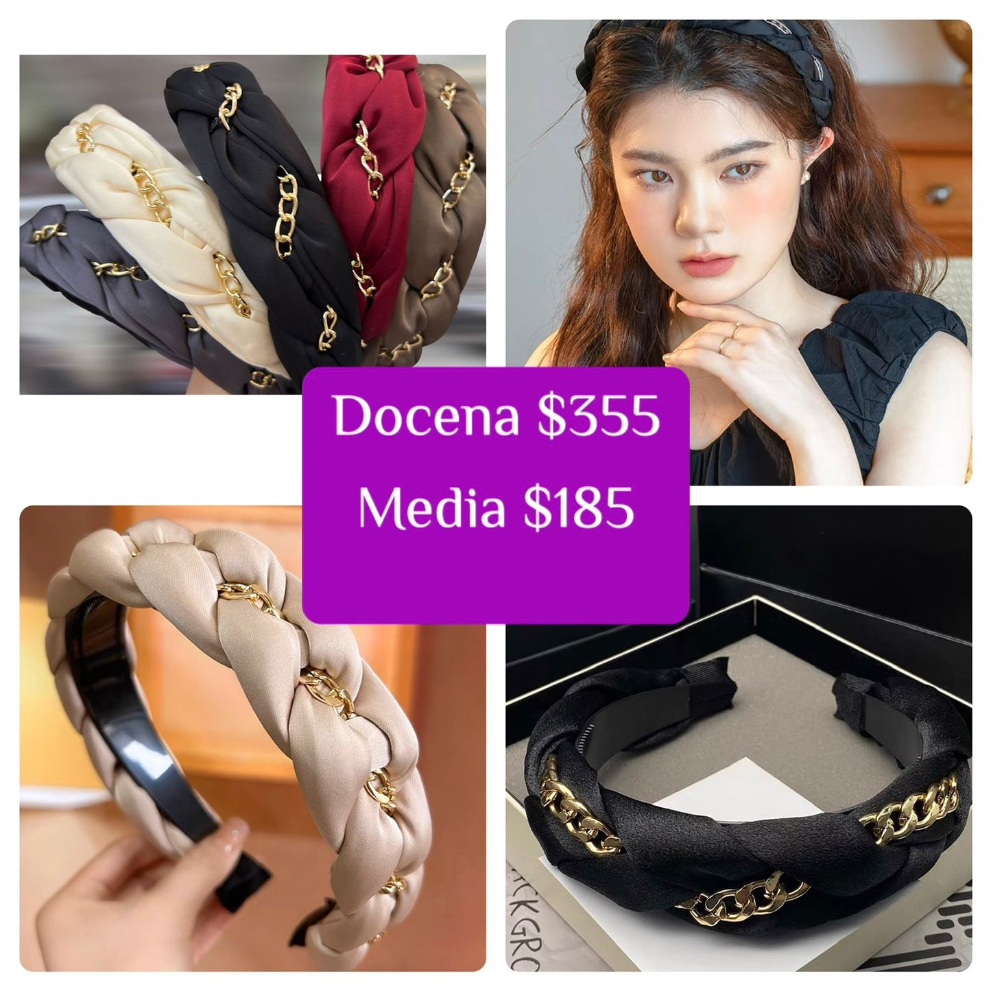 Diadema de trenza A220BIS