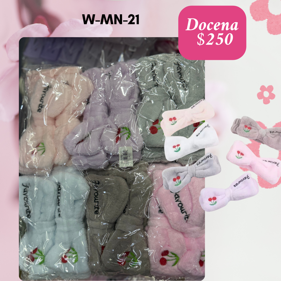 Banda skycare cerezas, docena, codigo W-MN-21