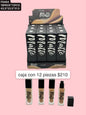 maquillaje mate, caja con 12 piezas, codigo f9484