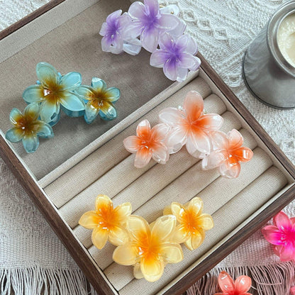 pinza hawaiana en flores triple, codigo a283