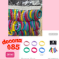 ligas de colores de 4.5 cm, 12 sets, codigo 20161