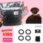 liga telefono negra en set, 12 sets, codigo 20339