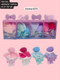 Set de esponjas con pinza, paquete con 12 sets, codigo FB1742
