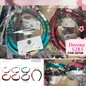 diadema floreada, docena, codigo 23768