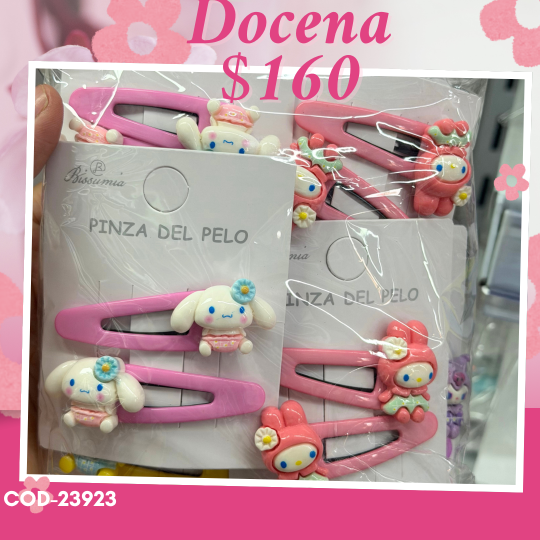 cucas kuromis, en pares, 12 pares codigo 23923