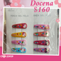 cucas minis de gatito y conejito en set, docena, codigo 23929