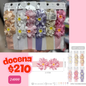 banda para bebe de flores hawaianas, docena, codigo 24000