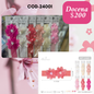 valerina de bebe con corazon enmedio, docena, codigo 24001