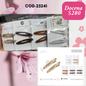 Broches tipo mármol en par, docena, codigo 25241