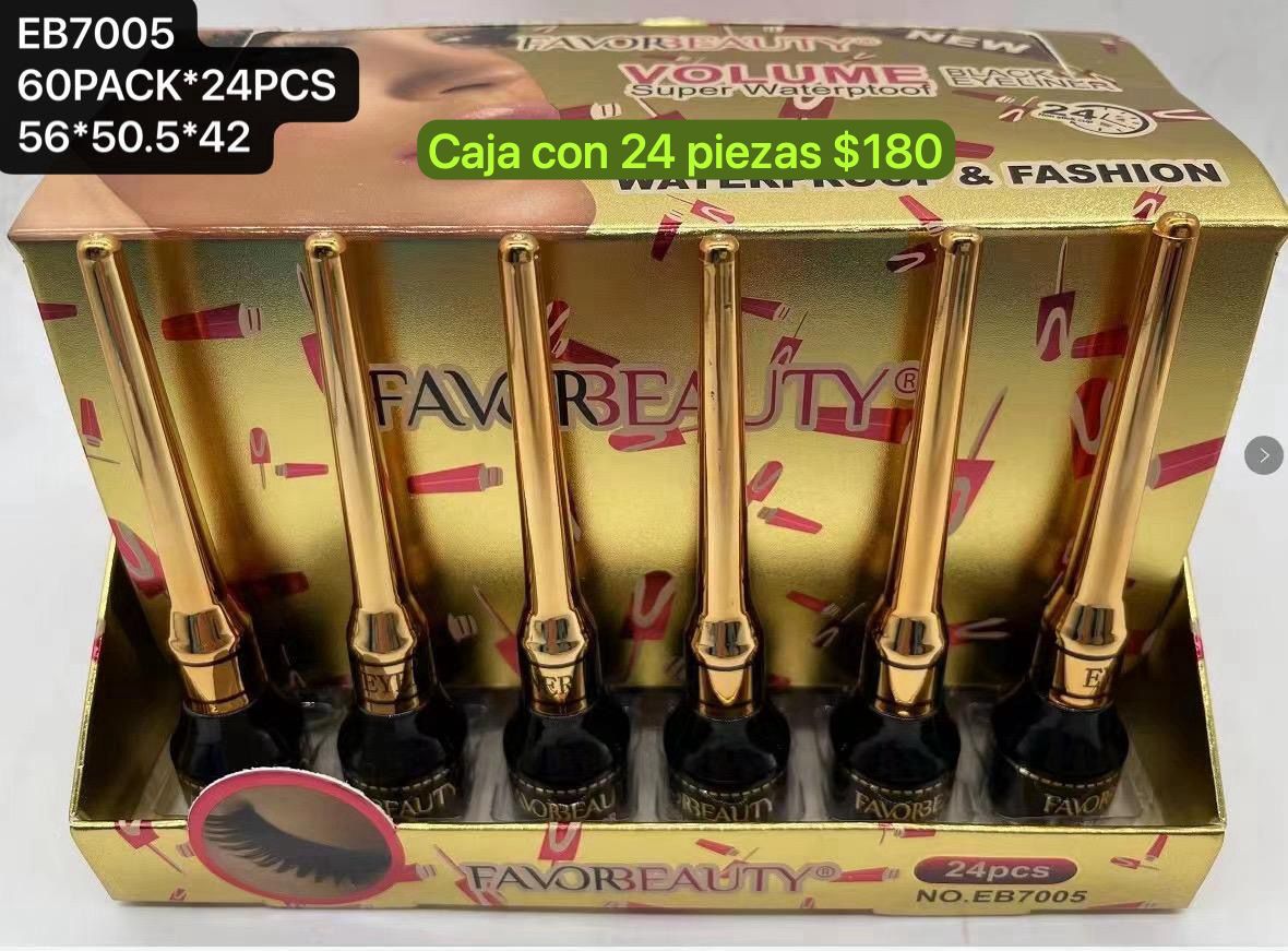 caja con 24 delineadores, codigo eb7005