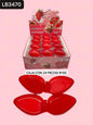caja con 24 fresas balsamo, codigo lb3470