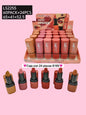 caja con 24 labiales mate, codigo ls2255