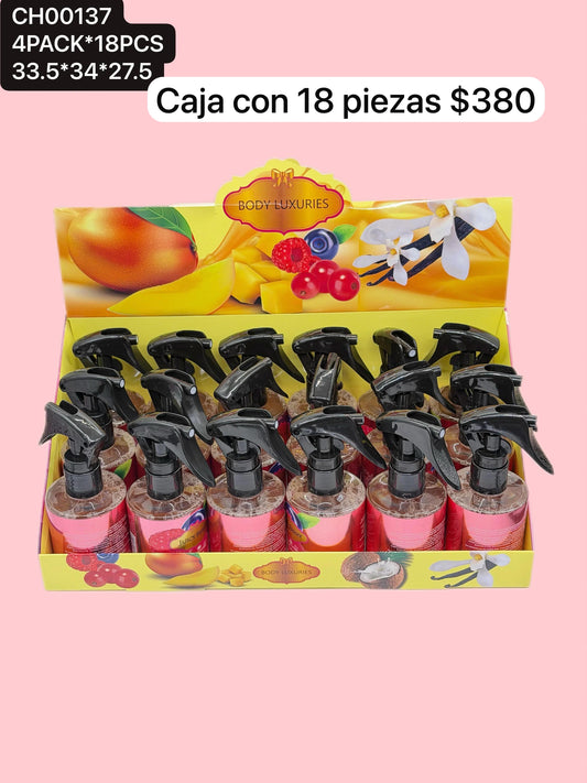 body, caja con 18 piezas, codigo CH00137
