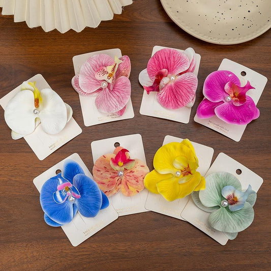 broches de flores coreanas de colores, codigo a86bis
