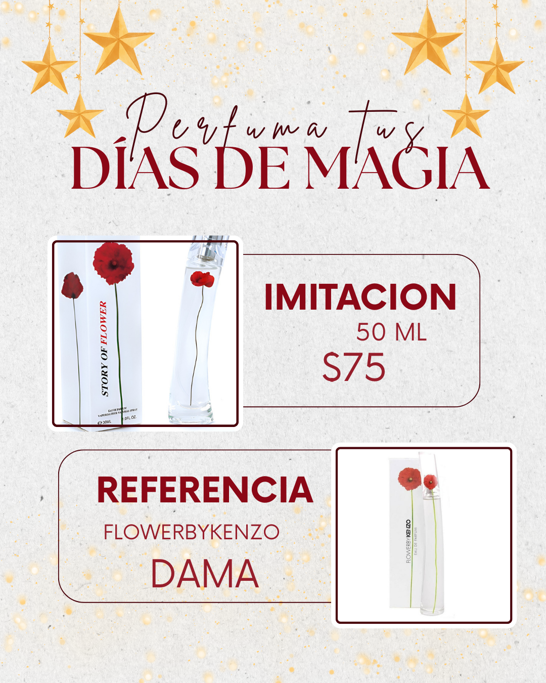 Perfume dama, ken, codigo a269