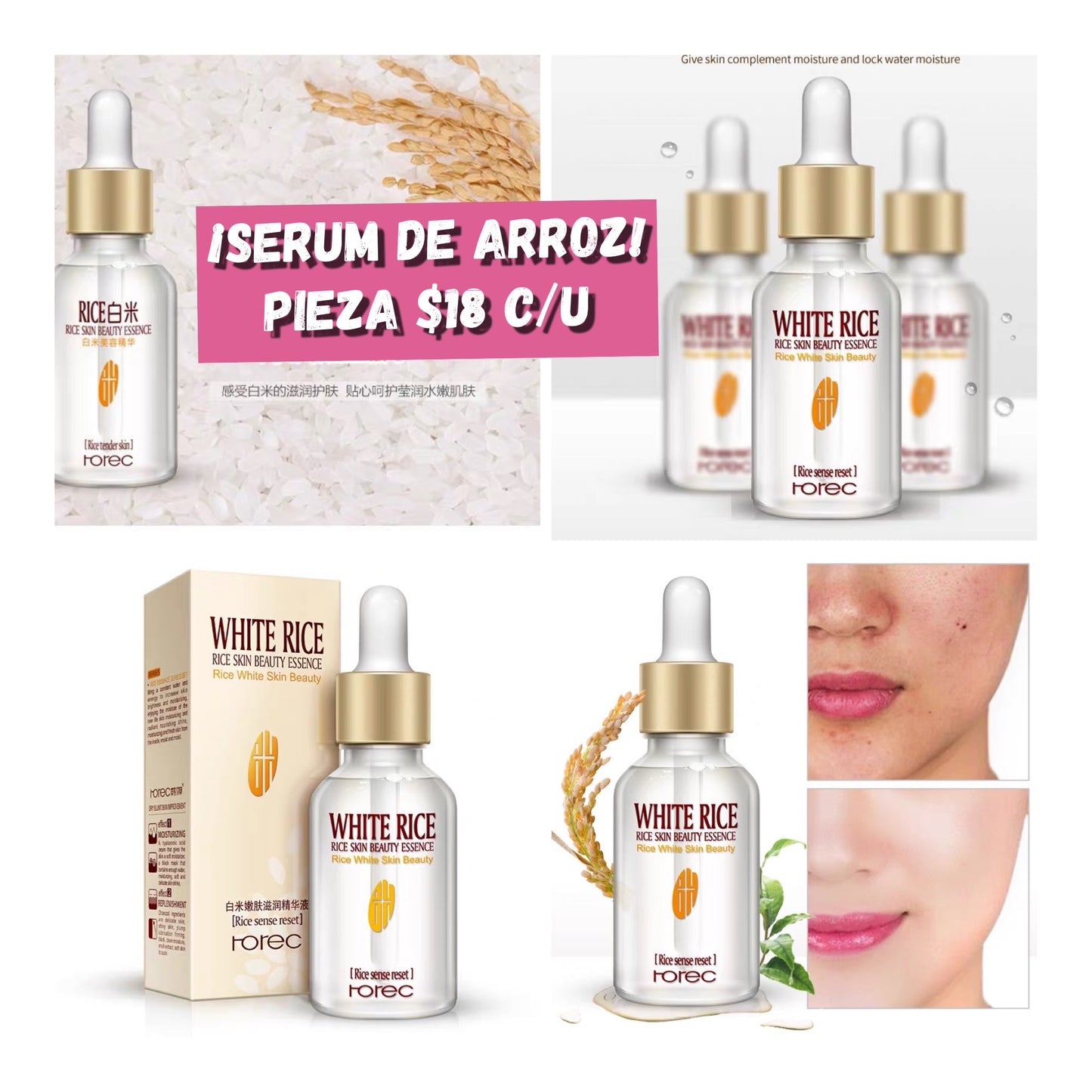 Serum de arroz codigo A400