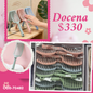 cepillo de colores para cuidar el cabello, docena, codigo 70482