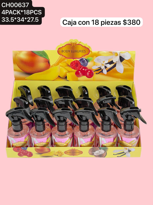 BODY, caja con 18 piezas, codigo CH00637