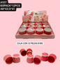 caja con 12 rubores codigo a107