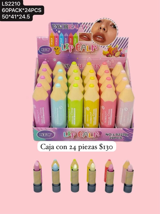 Balsamo de lapis, caja con 24 piezas, codigo LS2210