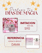Perfúmeme dama vercares, codigo a703