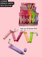 Caja con 24 gloss y colgante, codigo LG3908