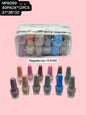 bolsa con 12 esmaltes, codigo np8089