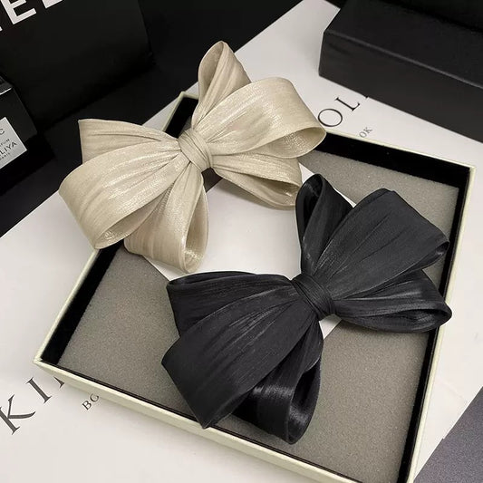 Moño satinado en 3 tonos, codigo a817bis