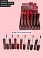 caja con 24 labiales líquidos, codigo lg3927