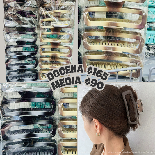 pinza larga en 2 tonos, codigo a231